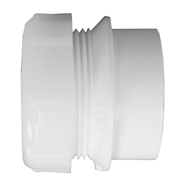 1-1/2 in. x 1-1/2 in. or 1-1/4 in. PVC Male Trap Adapter with Washer and Nuts